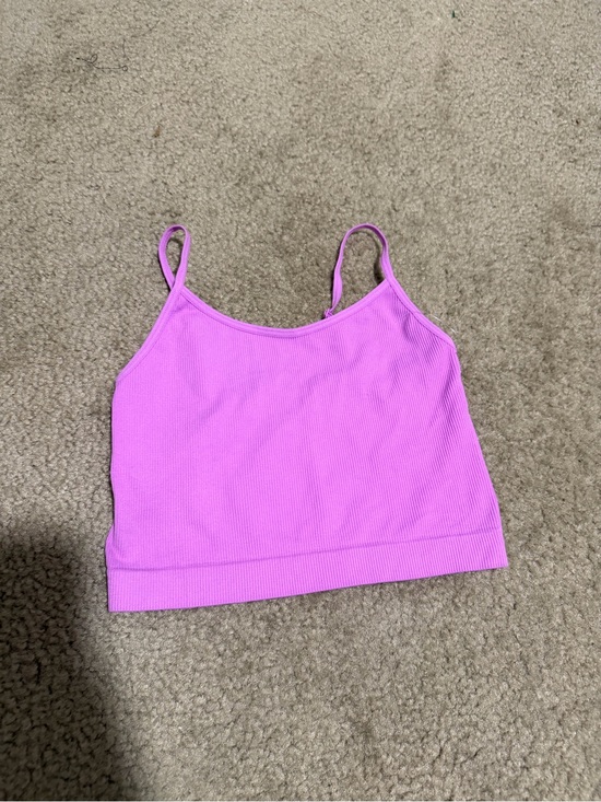 wild fable Tops - 131 - wild fable Purple Ribbed Cami Tank Top